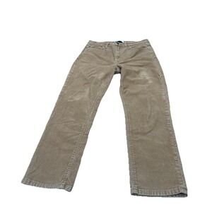 Gap Vintage slim high rise straight leg coffee colored corduroy jeans Size 30/10